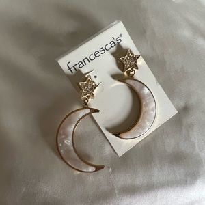 Francesca’s Star & Moon Earrings ✨ NWT